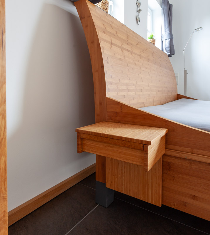 Arbeitsbeispiel: Bett Detailansicht