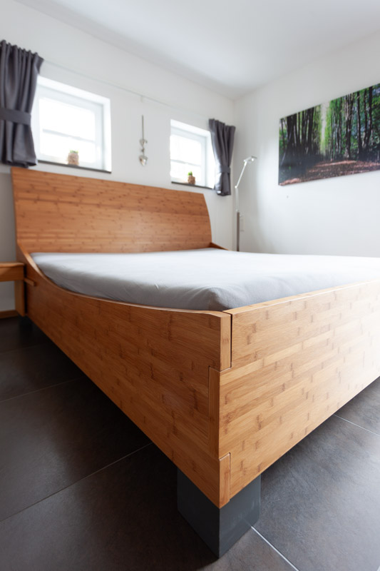 Arbeitsbeispiel: Bett Detailansicht