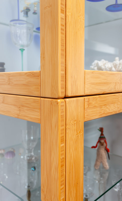 Arbeitsbeispiel: Küche - Detail Glasvitrine